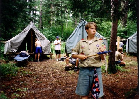 Boy Scout Camp Freeballing